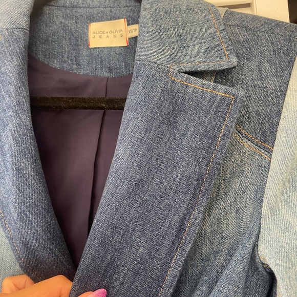 alice + olivia jean coat - Picture 4 of 6